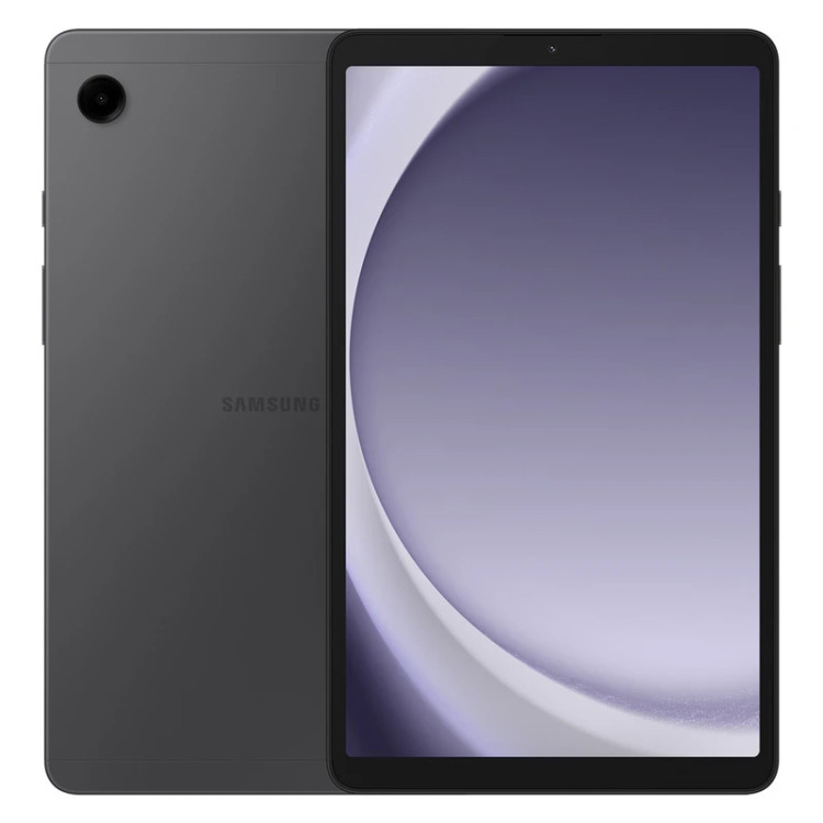 تبلت 8.7 اینچ سامسونگ مدل Galaxy Tab A9 با ظرفیت 128 گیگابایت و رم 8 گیگابایت، قابلیت پشتیبانی از یک سیم کارت و رزولوشن دوربین 8 مگاپیکسل، قابلیت تماس صوتی با سیمکارت