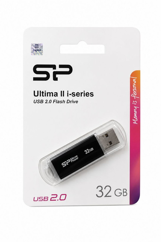 فلش مموری سیلیکون پاور مدل Ultima II i-Series ظرفیت 32 گیگابایت