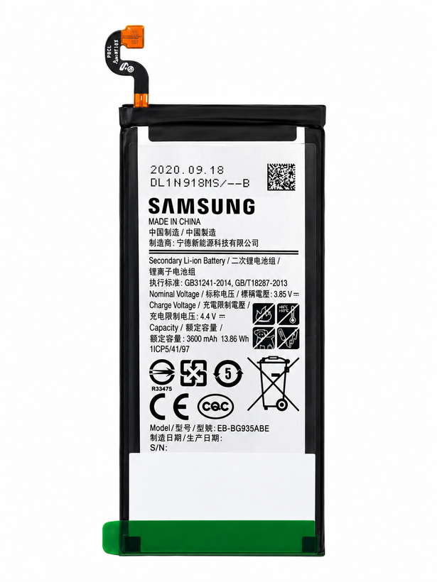 باتری اصلی موبایل مدل Galaxy S7 Edge با ظرفیت 3600mAh مناسب برای گوشی موبایل سامسونگ Galaxy S7 Edge