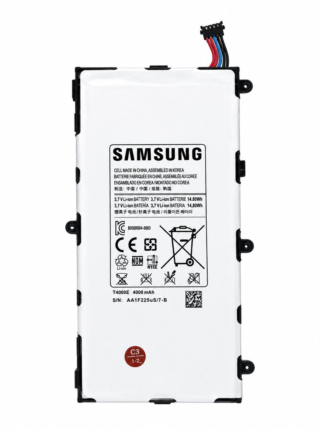 باتری اصلی تبلت مناسب برای تبلت سامسونگ Galaxy Tab 3 7.0 SM T211