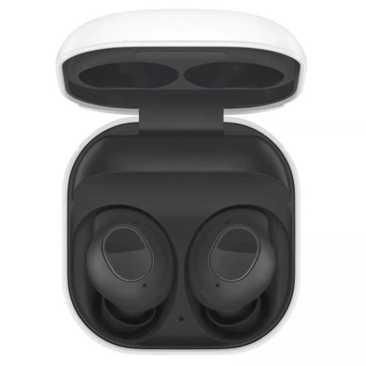 هدفون بلوتوثی سامسونگ مدل Galaxy Buds FE با نویز کنسلینگ فعال (ANC)، درگاه شارژ USB Type-C، دارای میکروفون دوگانه، مقاوم در برابر رطوبت و عرق