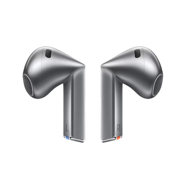 هدفون بلوتوثی سامسونگ مدل Galaxy Buds3 با نویز کنسلینگ فعال (ANC)، نویز کنسلینگ میکروفون (ENC)، درگاه شارژ USB Type-C، با قابلیت اتصال به چند دستگاه، دارای قابلیت صدای 360 درجه، Galaxy AI، میکروفون سه گانه، پشتیبانی از فرمان لمسی، ضد آب و گرد و غبار