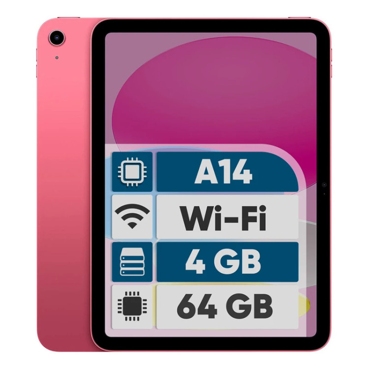 کارکرده تبلت 10.9 اینچ اپل مدل iPad 2022 Wi-Fi ظرفیت 64 گیگابایت و رم 4 گیگابایت